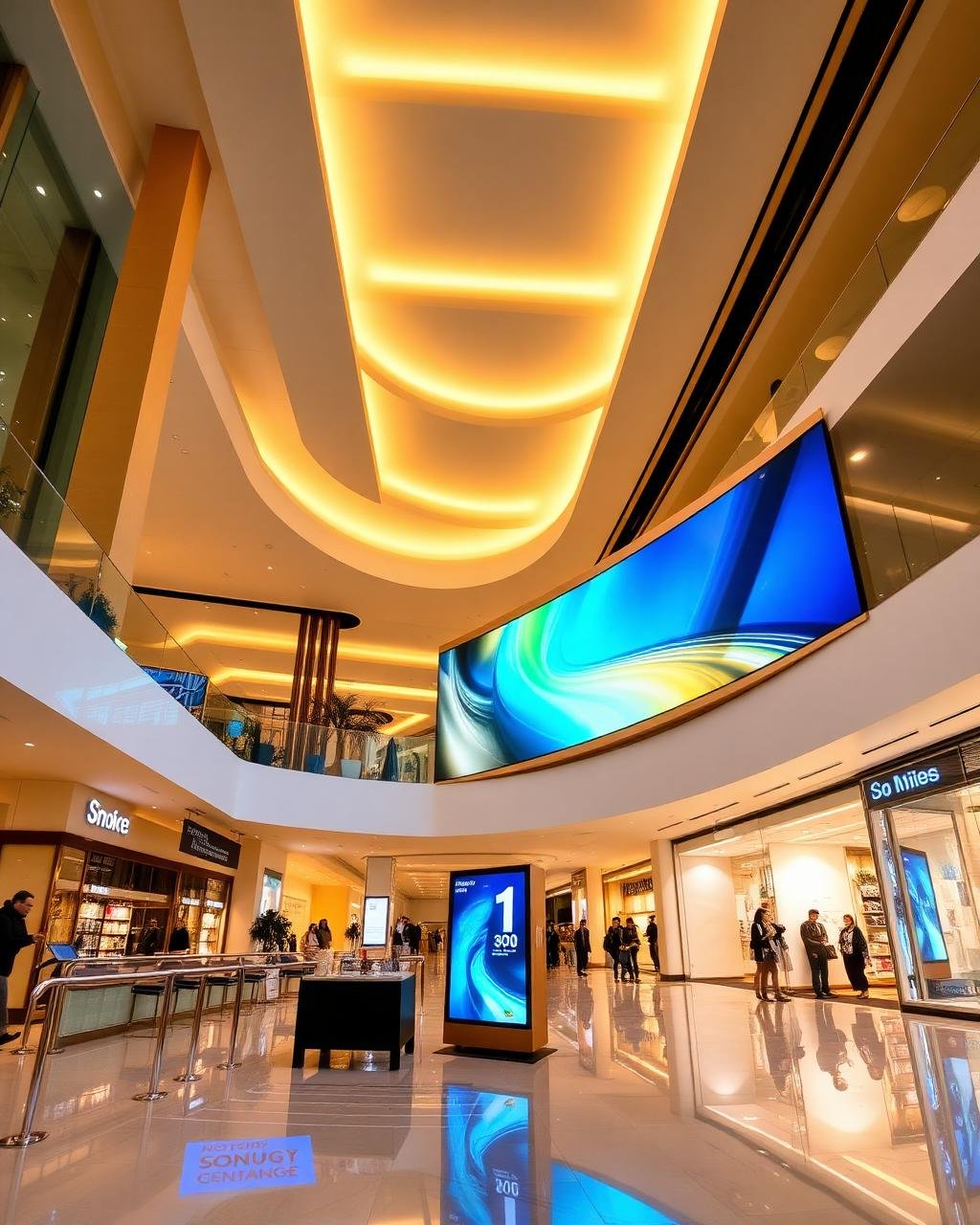 Mall Concourse Signage